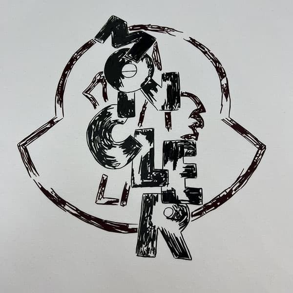 モンクレール ロゴ プリント パロディ クルーネック T シャツ mob99946